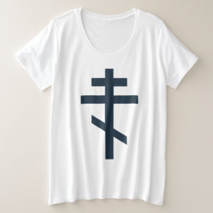 Russian Orthodox cross Plus Size T-Shirt