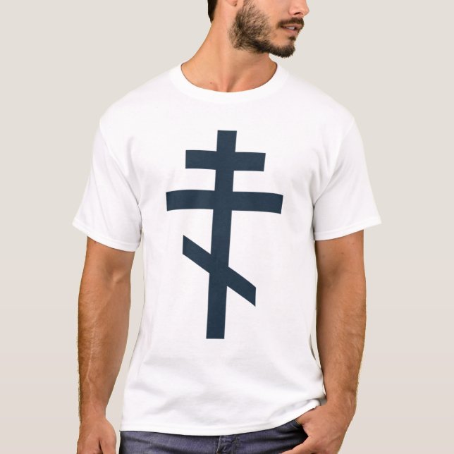 Russian Orthodox cross T-Shirt (Front)