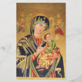 Russian Orthodox Icon - Virgin Mary and baby Jesus (Front)