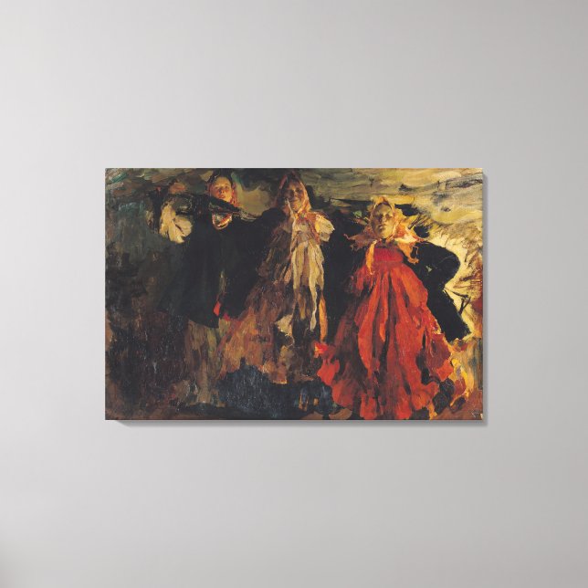 Russian Peasants, 1902 Canvas Print (Front)