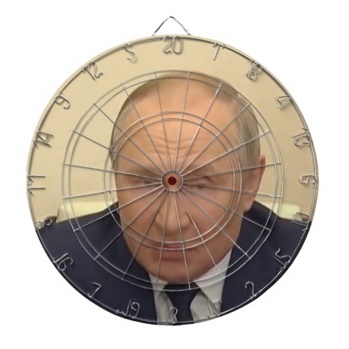 Russian President Ukraine Invader Vladimir Putin Dart Board
