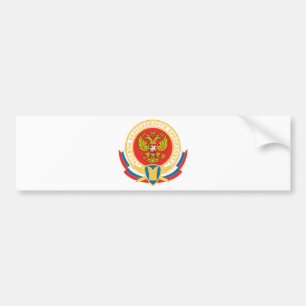 Russian president's security emblem bumper sticker
