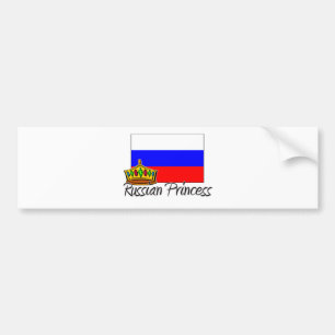 Russian Princess Bumper Sticker