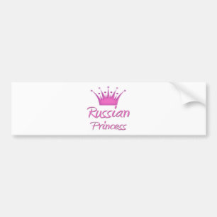 Russian Princess Bumper Sticker