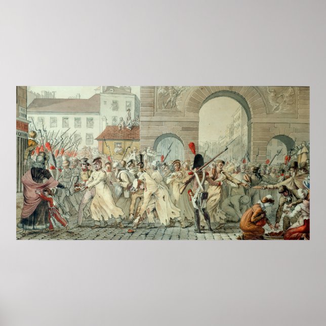 Russian Prisoners Paraded on the Boulevard Poster (Front)
