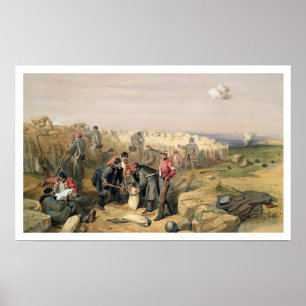 Russian Rifle Pit (now British), plate from 'The S Poster