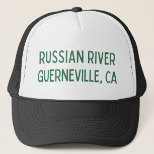 Russian river, Guerneville, CA trucker hat