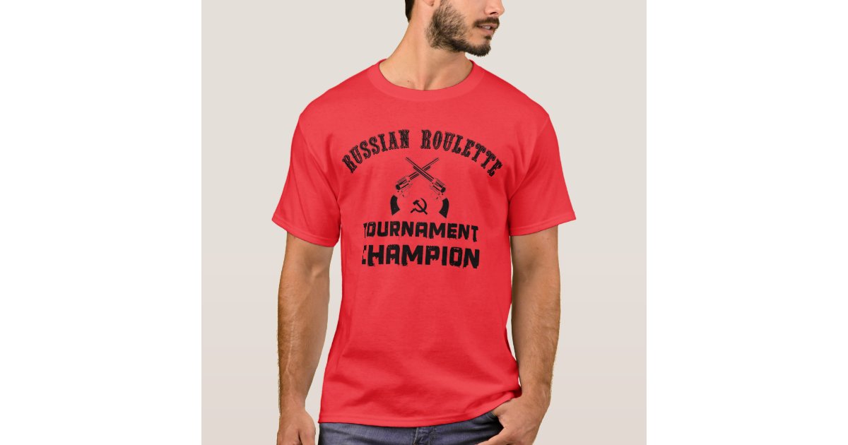 ACCEPT RUSSIAN ROULETTE T-SHIRT