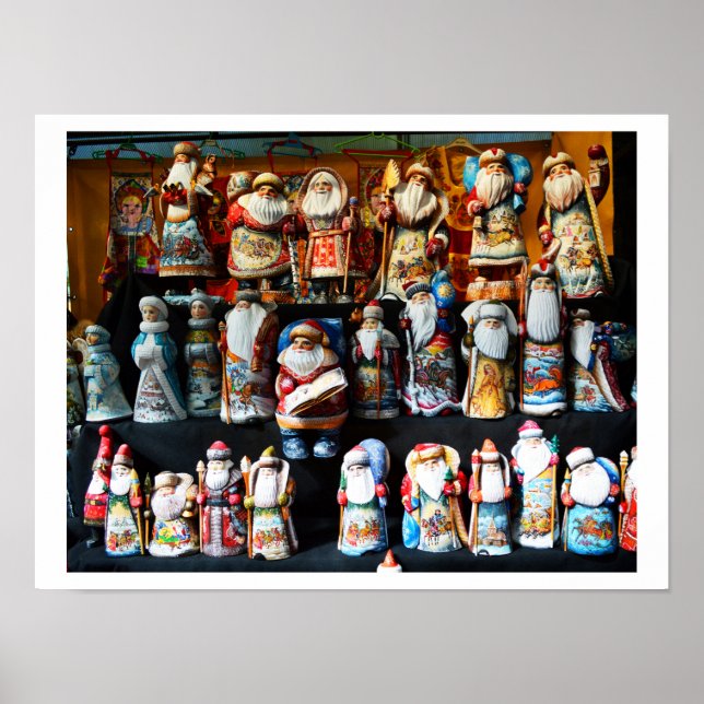 Russian santas poster (Front)