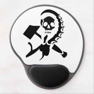 Russian Sickle and Hammer Evil Invasion Gel Mouse Pad