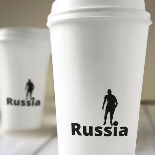 Russian soccer  paper cups (Creator Uploaded)