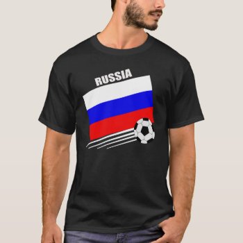 Russian Soccer Team T-shirt by worldwidesoccer at Zazzle