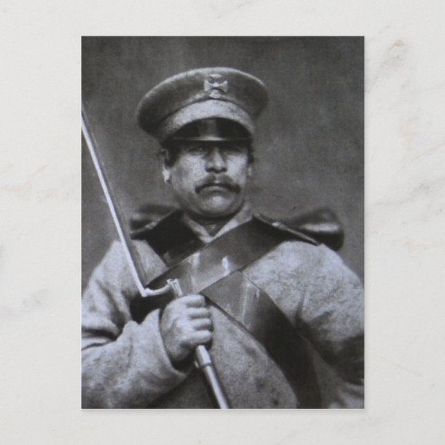 Russian soldier postcard (Front)