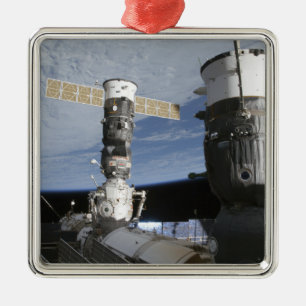 Russian Soyuz and Progress spacecrafts Metal Ornament