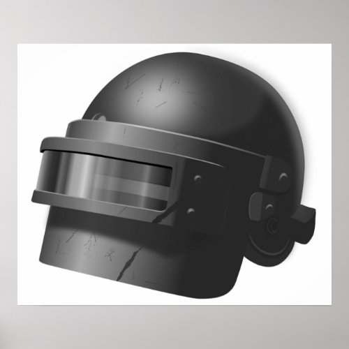 Russian spetsnaz helmet PUBG level 3 helmet Poster