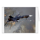 RUSSIAN SUKHOI SU-27 "FLANKER" (Front Horizontal)