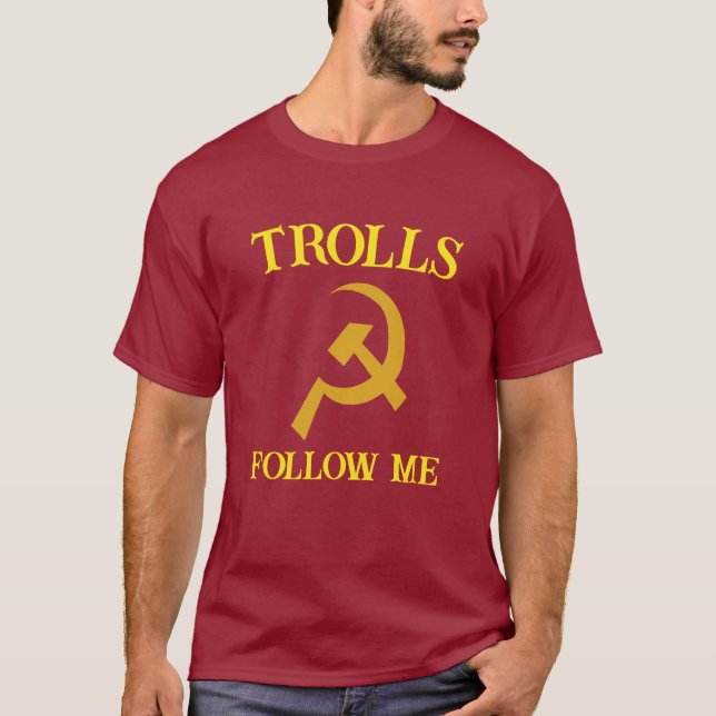 Russian Troll Symbol T-Shirt (Front)