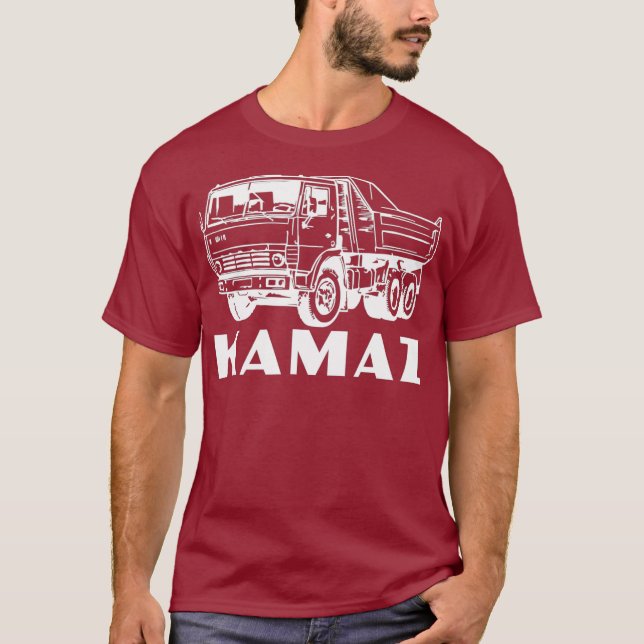 Russian truck Kamaz USSR T-Shirt (Front)