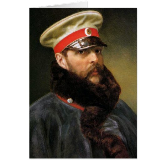 Russian Tsar Alexander II Cards (Front)