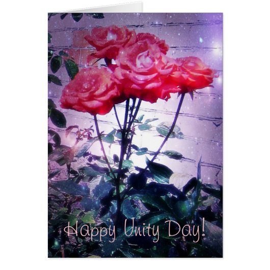 Russian Unity Day, Red Roses Cards (Front)