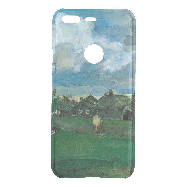 Russian Village Valentin Serov Uncommon Google Pixel Case (Back)