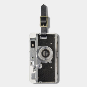 Russian VINTAGE CAMERA Collection Luggage Tag