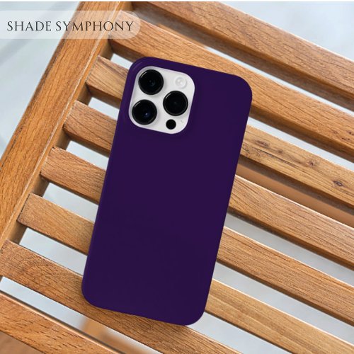 Russian Violet One of Best Solid Purple Shades Case_Mate iPhone 14 Pro Max Case