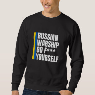 Russian Warship Go F Yourself Essential Sweatshirt