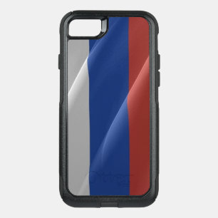 Russian waving flag - OtterBox commuter iPhone SE/8/7 case