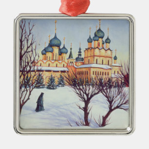 Russian Winter 2004 Metal Ornament