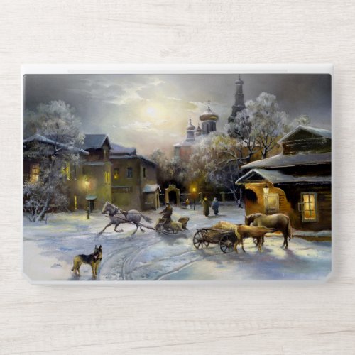 Russian Winter Painting HP Laptop Skin