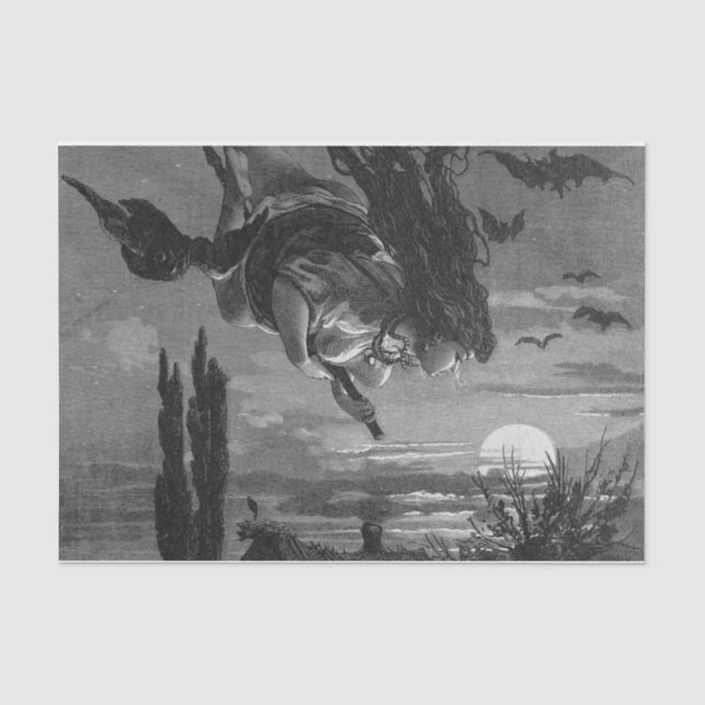 Russian Witch: Picturesque Russia   Tissue Paper (Front)