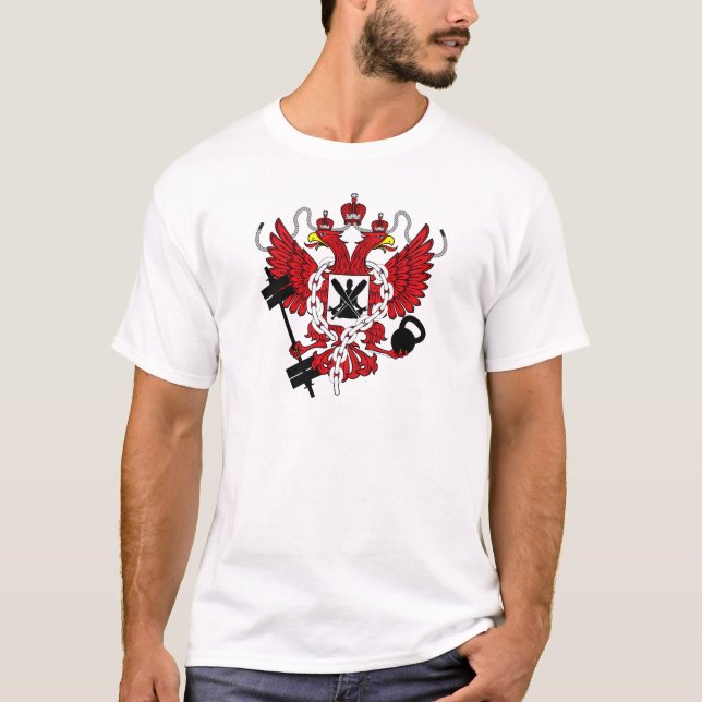 Russian WOD Coat Of Arms T-Shirt (Front)