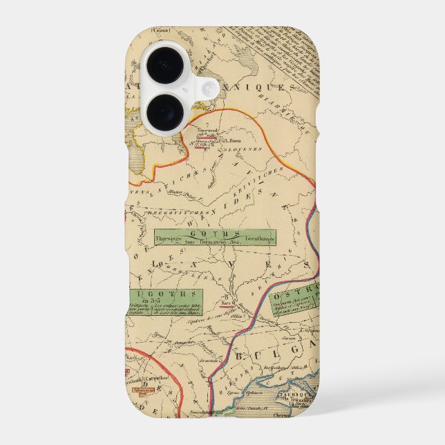 Russie, Suede, Norwege Iphone Case (Back)