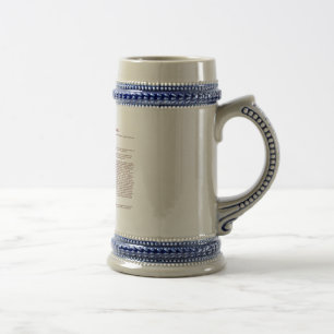 Russo (meaning) beer stein