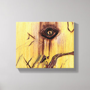 Rust Abstract Art - Cool Fun Unique Canvas Print
