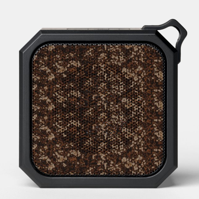 Rust abstract bluetooth speaker (Front)