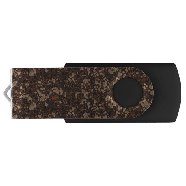 Rust abstract flash drive (Back)