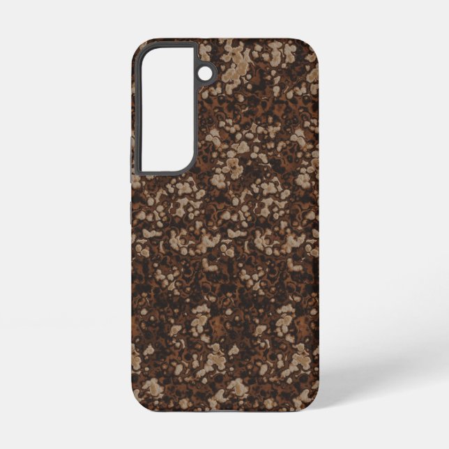 Rust abstract samsung galaxy case (Back)