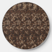 Rust abstract wireless charger (Front)
