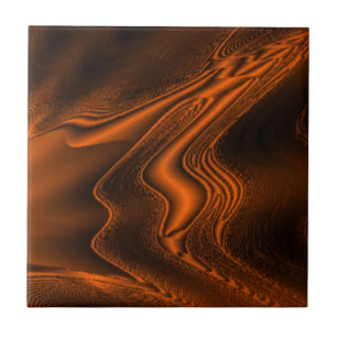 Rust Agate Ceramic Tile