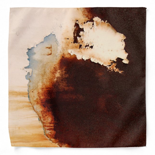 Rust Art - Cool Fun Unique Bandana (Front)