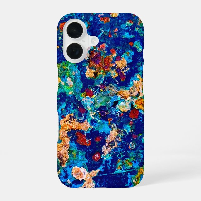 Rust Art Cool Fun Unique  iPhone Case (Back)