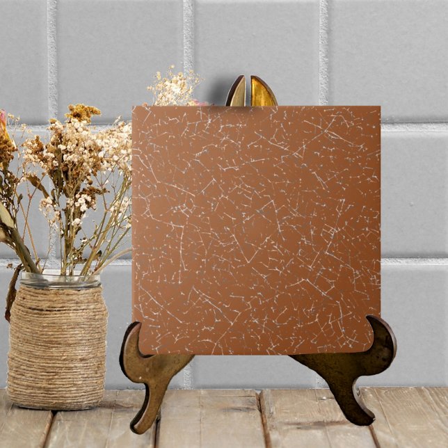 Rust Copper Crackled Glaze Simple Modern Texture Ceramic Tile (Creator Uploaded)