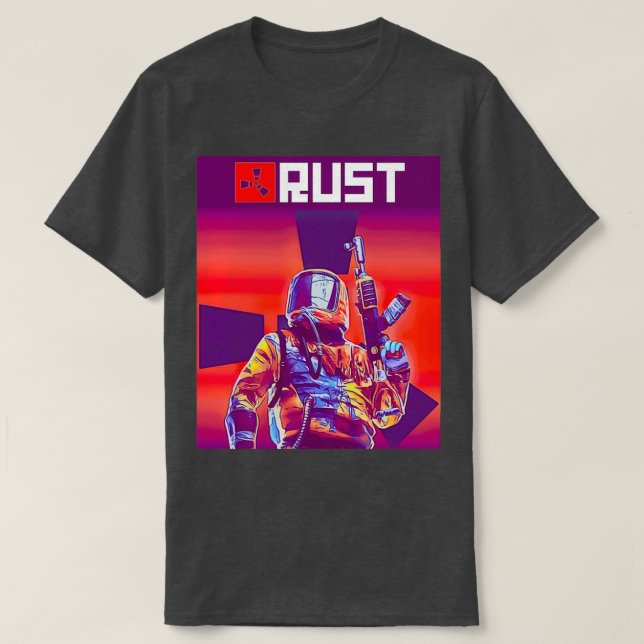 Rust Game 1 T-Shirt (Design Front)