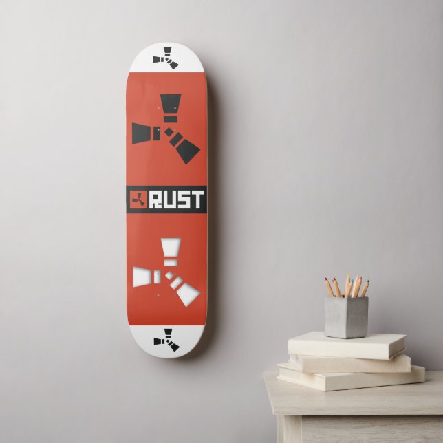 RUST Gamer Skateboard (Wall Art)