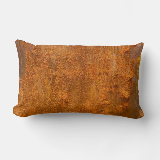 Rust Lumbar Pillow (Front)