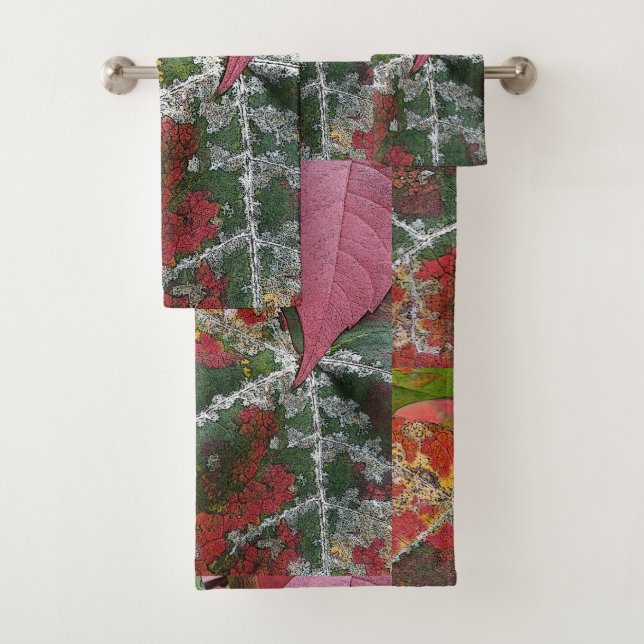 rust of autumn bath towel set (Insitu)
