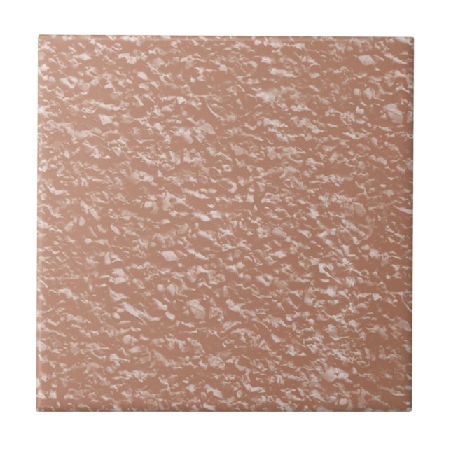 Rust Orange Sand Stucco Seamless Stone Ceramic Tile (Front)