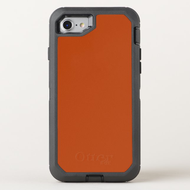 Rust OtterBox Defender iPhone 8/7 Case (Back)